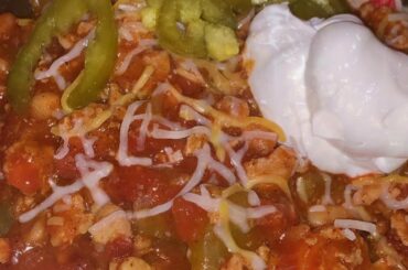 Buffalo Chicken Chili Recipe