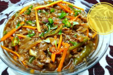 Chilly Beef | Easy Beef chilli recipe | How To Make Beef Chili At Home | Christmas Special