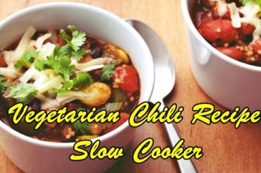 Vegetarian Chili Recipe Slow Cooker