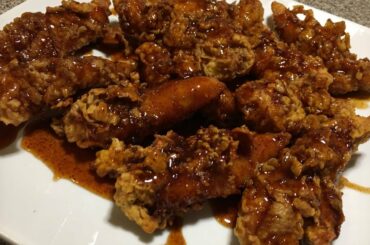 Honey chipotle chicken crispers (chili’s recipe)