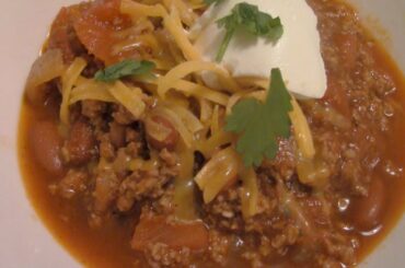 Ten Minute Chili Recipe