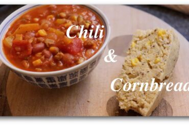 Chili and Cornbread Recipe // Vegan and Gluten Free