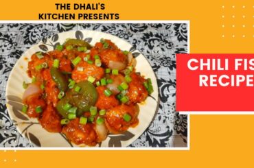 chili fish / chili fish recipe in bengali / garlic fish recipe / chilli fish gravy recipe