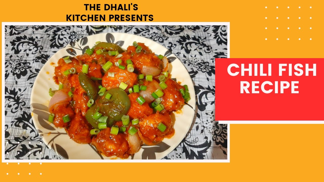 chili fish / chili fish recipe in bengali / garlic fish recipe / chilli