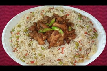 Chicken Chili Dry with Fried Rice || Cooking with tahira nasem