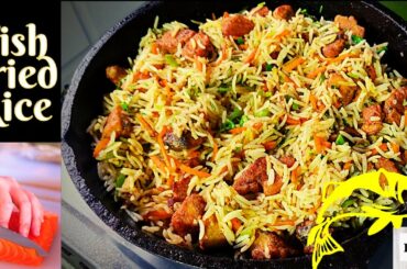 Easy Chili Fish Fried Rice Recipe | Chilli Fish Fried Rice with vegetables recipe | Fish Fried Rice