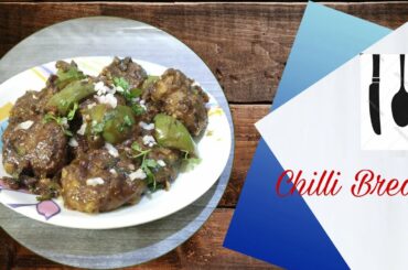 Chili bread. Easy recipe for snacks. Puja cooking hub