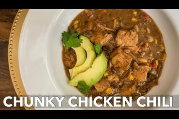 Chunky Chicken Chili | Tomato-Free Chili
