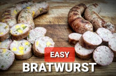 Bratwurst Recipe - Sheboygan Brats - Green Chile Cheese Brats
