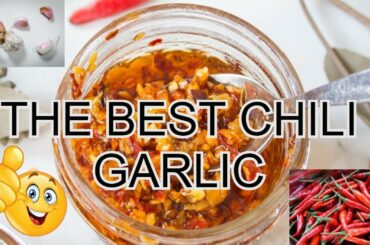 HOW TO MAKE CHILI GARLIC WITH OIL