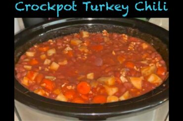 How to make Turkey Chili in the Crockpot! Whole30 inspired! 2020