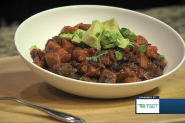Smoky Black Bean & Sweet Potato Chili | Shape Your Future Recipes | Oklahoma TSET