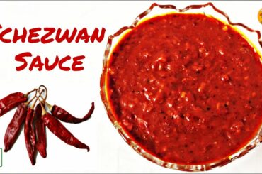 Schezwan Sauce/Schezwan Chutney/ Homemade Schezwan Sauce Recipe/Schezwan Chili Sauce Recipe