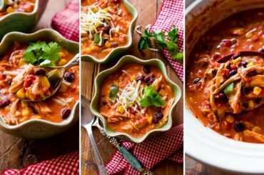 Slow Cooker Chicken Chili | Sally's Baking Addiction