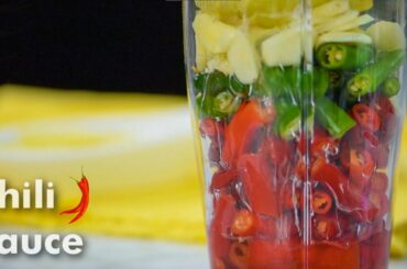 Homemade Chili Garlic Sauce recipe | Make Chilli Garlic Sauce at Home | Hindi/Urdu