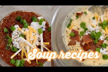 CHILI AND POTATO SOUP RECIPE | Vegan friendly