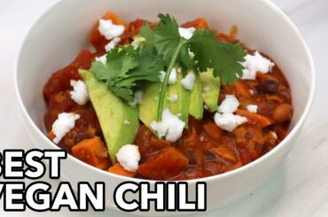 Best EASY Vegan Chili!