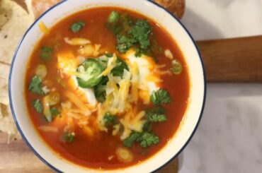 Beef Chili Soup Recipe | Samolicious
