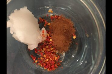 Easy homemade chili cinnamon pain balm