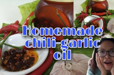 Homemade Chili garlic oil