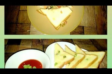 2 Easy Bread Snacks Recipes | Chili Cheese Toast | Vegetables Sandwich | Mehreen Afroj