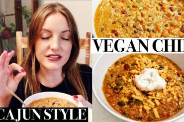 CAJUN STYLE VEGAN CHILI aka how to not be left out as a vegan