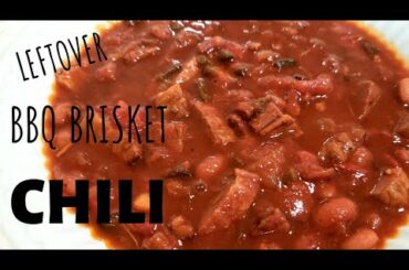 LEFTOVER BBQ BRISKET CHILI RECIPE with Instapot Pinto Beans | Dairy & Gluten Free |