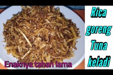 Resep Rica goreng Tuna keladi || Taro tuna fried chili recipe