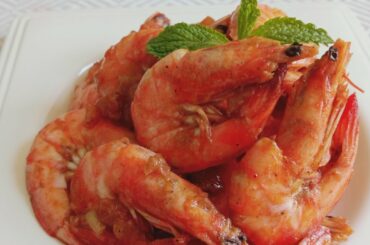 How to cook Chili Butterred Shrimp|Elynge's Kitchen