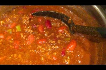 One Pot Meal / Savory Salsa CHILI  -  #2753