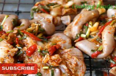 Cooking How to roast pork belly with chili sauce.