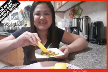 LOOK AT ME HOW TO EAT MANGO WITH CHILI, IT'S SO YUMMY GUY'S/SALLY'S BEST RECIPE & MIX