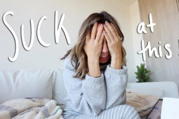 I actually SUCK at this...!!!! + making vegan chili!