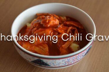 Thanksgiving Red Chili Gravy Recipe -- A New Mexican Classic for the Holidays!!
