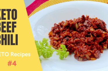 Keto Beef Chili - keto recipes