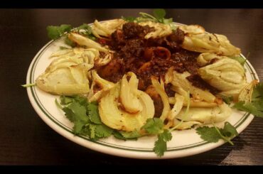 Mexican Chili with Roasted Fennel and Calamari