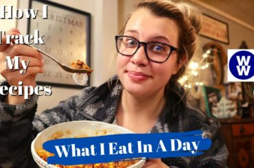 WHAT I EAT IN A DAY TO LOSE WEIGHT | WW Chili Recipe | HOW I TRACK RECIPES