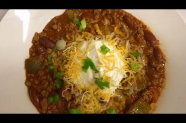 PERFECT CHILI RECIPE