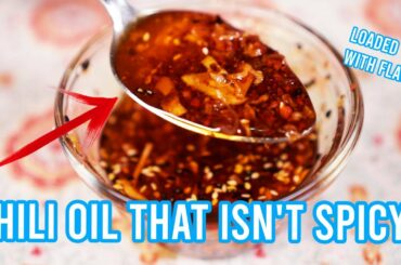A Chinese Chili Oil That's Not Spicy...?