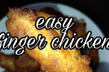 chicken finger fry | finger chicken | easy chicken fry recipe #shorts @begam'skitchen