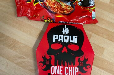 In preparation for the one chip tomorrow this seems a fitting lunch....