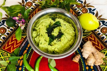 How to make Avocado Chutney with Fresh Turmeric Root