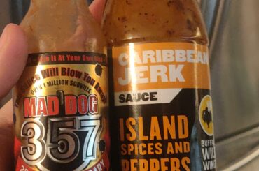 I make wings at home a few times a week and this is my favorite combination right now. Add some pepper and a lot of garlic salt and it's delicious