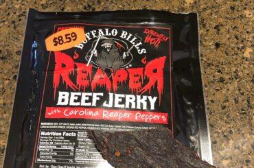 Finally found a jerky with heat. More of a welcome warmth but I dig it.
