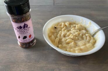 Spicy BBQ mac and cheese was a huge success!