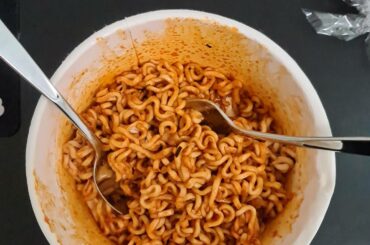 Missing the spice from my home country so I made myself some Samyang noodles!