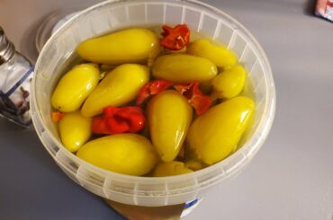 My Reaper pickled concoction that I just keep adding things to. Delicious!