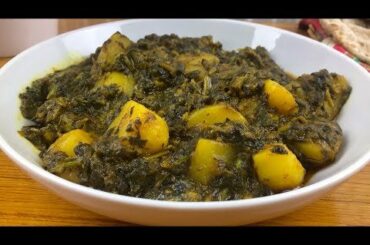 Aloo Saag (Spinach and Potato Curry)