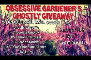 Wanna win some seeds? 7 different varieties and 7+ winners will be randomly selected.