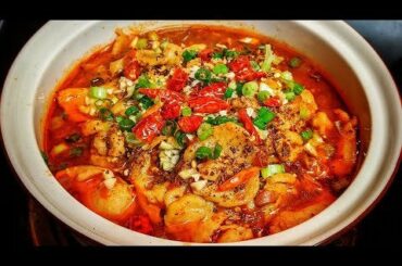 Sichuan Spicy Boiled Fish Recipe